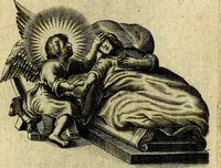 An illustration from Les emblemes d'amour divin et humain ensemble : expliquez par des vers françois (1640)