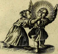 An illustration from Les emblemes d'amour divin et humain ensemble : expliquez par des vers françois (1640)