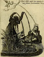 An illustration from Les emblemes d'amour divin et humain ensemble : expliquez par des vers françois (1640)