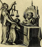 An illustration from Les emblemes d'amour divin et humain ensemble : expliquez par des vers françois (1640)