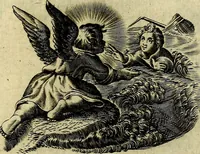 An illustration from Les emblemes d'amour divin et humain ensemble : expliquez par des vers françois (1640)