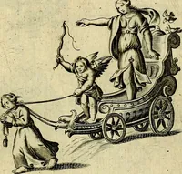 An illustration from Les emblemes d'amour divin et humain ensemble : expliquez par des vers françois (1640)
