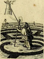 An illustration from Les emblemes d'amour divin et humain ensemble : expliquez par des vers françois (1640)