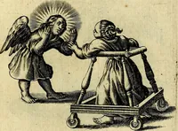 An illustration from Les emblemes d'amour divin et humain ensemble : expliquez par des vers françois (1640)