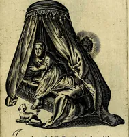 An illustration from Les emblemes d'amour divin et humain ensemble : expliquez par des vers françois (1640)