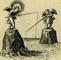 An illustration from Les emblemes d'amour divin et humain ensemble : expliquez par des vers françois (1640)