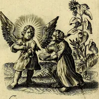 An illustration from Les emblemes d'amour divin et humain ensemble : expliquez par des vers françois (1640)