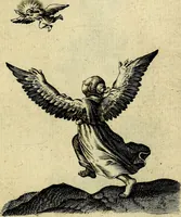 An illustration from Les emblemes d'amour divin et humain ensemble : expliquez par des vers françois (1640)