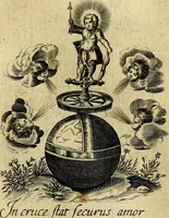An illustration from Les emblemes d'amour divin et humain ensemble : expliquez par des vers françois (1640)