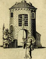 An illustration from Les emblemes d'amour divin et humain ensemble : expliquez par des vers françois (1640)