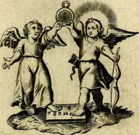 An illustration from Les emblemes d'amour divin et humain ensemble : expliquez par des vers françois (1640)