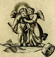 An illustration from Les emblemes d'amour divin et humain ensemble : expliquez par des vers françois (1640)