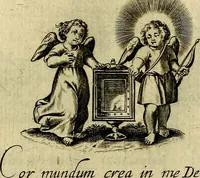 An illustration from Les emblemes d'amour divin et humain ensemble : expliquez par des vers françois (1640)