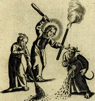 An illustration from Les emblemes d'amour divin et humain ensemble : expliquez par des vers françois (1640)