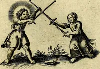 An illustration from Les emblemes d'amour divin et humain ensemble : expliquez par des vers françois (1640)