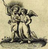 An illustration from Les emblemes d'amour divin et humain ensemble : expliquez par des vers françois (1640)