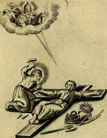 An illustration from Les emblemes d'amour divin et humain ensemble : expliquez par des vers françois (1640)