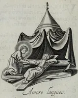 Picture 21 of 61 from Les emblemes d'amour diuin et humain ensemble (1631), leaf 96