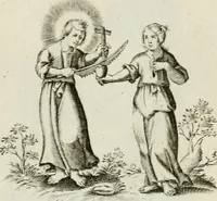 An illustration from Les Emblemes d'amovr divin et hvmain ensemble. Expliquez par des vers françois (1600)