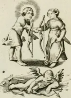Picture 59 of 120 from Les Emblemes d'amovr divin et hvmain ensemble. Expliquez par des vers françois (1600), leaf 122