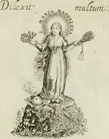 Picture 63 of 120 from Les Emblemes d'amovr divin et hvmain ensemble. Expliquez par des vers françois (1600), leaf 130