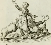 Picture 65 of 120 from Les Emblemes d'amovr divin et hvmain ensemble. Expliquez par des vers françois (1600), leaf 134