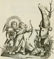 An illustration from Les Emblemes d'amovr divin et hvmain ensemble. Expliquez par des vers françois (1600)