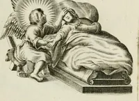 An illustration from Les Emblemes d'amovr divin et hvmain ensemble. Expliquez par des vers françois (1600)