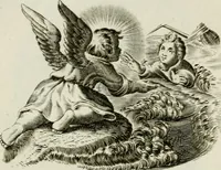 An illustration from Les Emblemes d'amovr divin et hvmain ensemble. Expliquez par des vers françois (1600)
