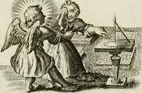 An illustration from Les Emblemes d'amovr divin et hvmain ensemble. Expliquez par des vers françois (1600)