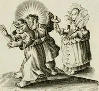 An illustration from Les Emblemes d'amovr divin et hvmain ensemble. Expliquez par des vers françois (1600)
