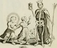 An illustration from Les Emblemes d'amovr divin et hvmain ensemble. Expliquez par des vers françois (1600)