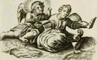 An illustration from Les Emblemes d'amovr divin et hvmain ensemble. Expliquez par des vers françois (1600)