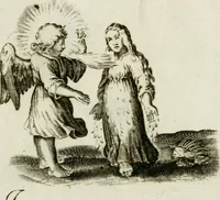 An illustration from Les Emblemes d'amovr divin et hvmain ensemble. Expliquez par des vers françois (1600)