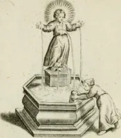 An illustration from Les Emblemes d'amovr divin et hvmain ensemble. Expliquez par des vers françois (1600)