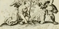 Picture 19 of 120 from Les Emblemes d'amovr divin et hvmain ensemble. Expliquez par des vers françois (1600), leaf 42