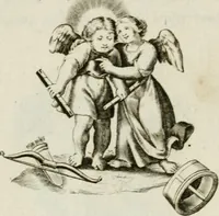 An illustration from Les Emblemes d'amovr divin et hvmain ensemble. Expliquez par des vers françois (1600)