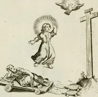 An illustration from Les Emblemes d'amovr divin et hvmain ensemble. Expliquez par des vers françois (1600)