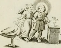 An illustration from Les Emblemes d'amovr divin et hvmain ensemble. Expliquez par des vers françois (1600)