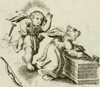 Picture 27 of 120 from Les Emblemes d'amovr divin et hvmain ensemble. Expliquez par des vers françois (1600), leaf 58