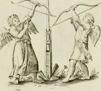 An illustration from Les Emblemes d'amovr divin et hvmain ensemble. Expliquez par des vers françois (1600)