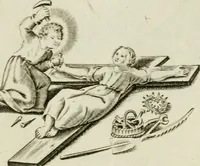 Picture 46 of 120 from Les Emblemes d'amovr divin et hvmain ensemble. Expliquez par des vers françois (1600), leaf 96