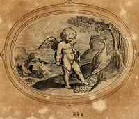 Picture 100 of 126 from Les emblemes de l'amour humain (1667), leaf 214