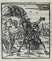 An illustration from Les emblemes de maistre Andre Alciat, mis en rime francoyse, [et] puis nagueres reimprime auec curieuse correction (1539)