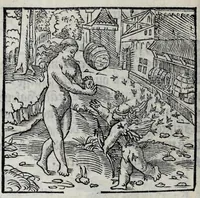 Picture 25 of 31 from Les emblemes de maistre Andre Alciat, mis en rime francoyse, [et] puis nagueres reimprime auec curieuse correction (1539), leaf 210