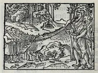 An illustration from Les emblemes de maistre Andre Alciat, mis en rime francoyse, [et] puis nagueres reimprime auec curieuse correction (1539)