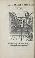 Picture 31 of 31 from Les emblemes de maistre Andre Alciat, mis en rime francoyse, [et] puis nagueres reimprime auec curieuse correction (1539), leaf 258