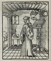 Picture 1 of 31 from Les emblemes de maistre Andre Alciat, mis en rime francoyse, [et] puis nagueres reimprime auec curieuse correction (1539), leaf 28