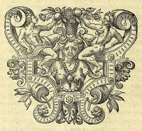 An illustration from Les essais de Michel seigneur de Montaigne (1595)