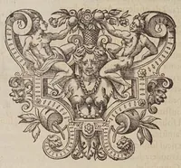An illustration from Les essais de Michel seignevr de Montaigne (1595)